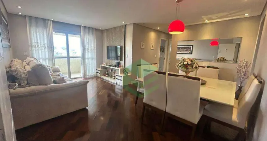 Apartamento com 2 dormitórios à venda, 76 m² por R$ 550.000 - Vila Camilópolis - Santo André/SP