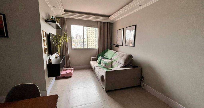 Apartamento com 3 dormitórios à venda, 70 m² por R$ 420.000 - Taboão - São Bernardo do Campo/SP