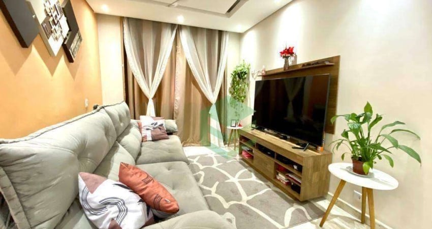 Apartamento com 2 dormitórios à venda, 68 m² por R$ 285.000,00 - Jordanópolis - São Bernardo do Campo/SP