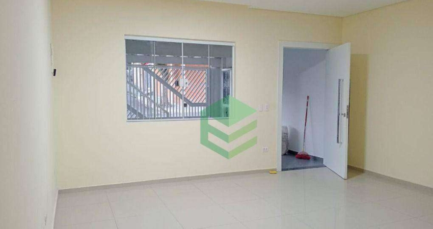 Casa com 2 dormitórios para alugar, 125 m² por R$ 2.200/mês - Centro - São Bernardo do Campo/SP