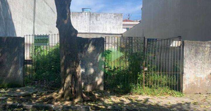 Terreno à venda, 250 m² por R$ 510.000,00 - Taboão - São Bernardo do Campo/SP