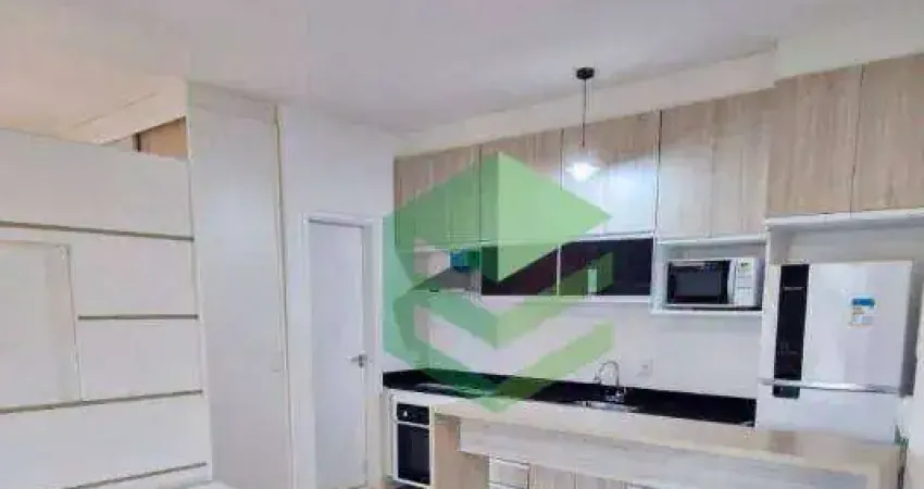Apartamento com 1 dormitório para alugar, 49 m² por R$ 3.610,01/mês - Jardim do Mar - São Bernardo do Campo/SP