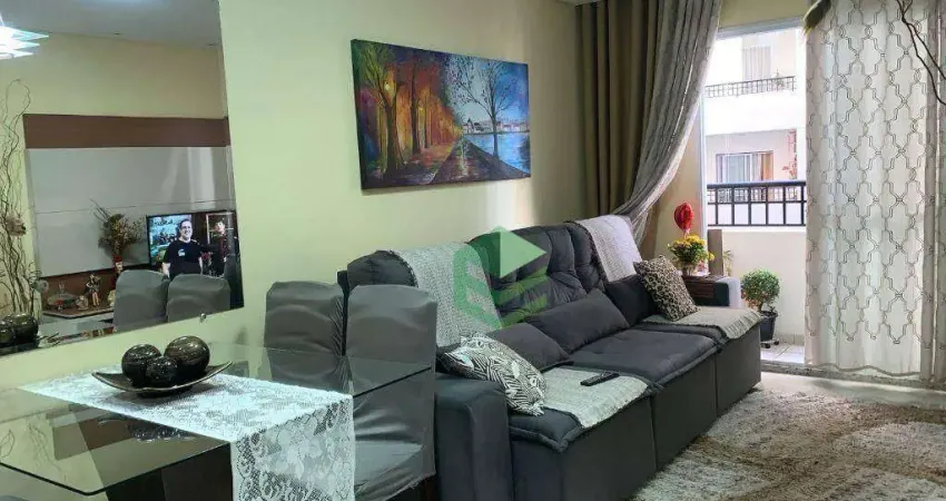 Apartamento com 3 dormitórios à venda, 72 m² por r$ 648.000,00 - nova petrópolis - são bernardo do campo/sp