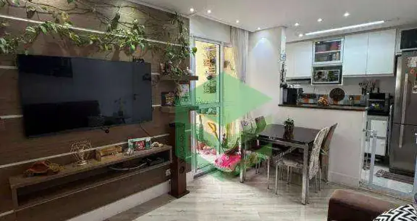 Apartamento com 2 dormitórios à venda, 48 m² por r$ 399.000 - planalto - são bernardo do campo/sp