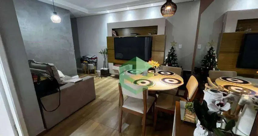 Cobertura com 2 dormitórios à venda, 100 m² por r$ 535.000,00 - jardim las vegas - santo andré/sp