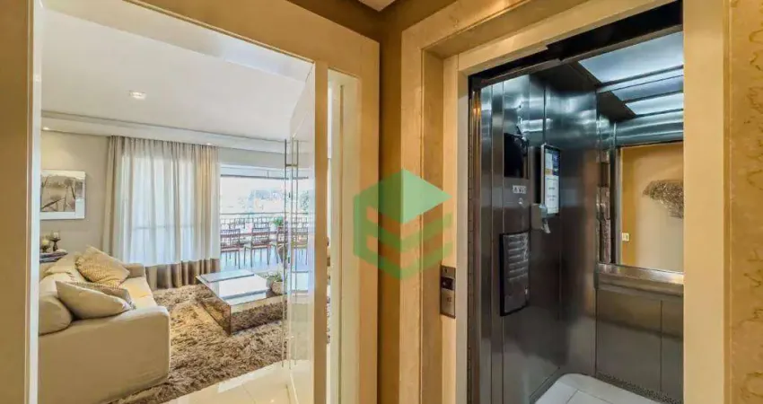 Apartamento com 3 dormitórios à venda, 242 m² por r$ 3.350.000 - jardim nova petrópolis - são bernardo do campo/sp