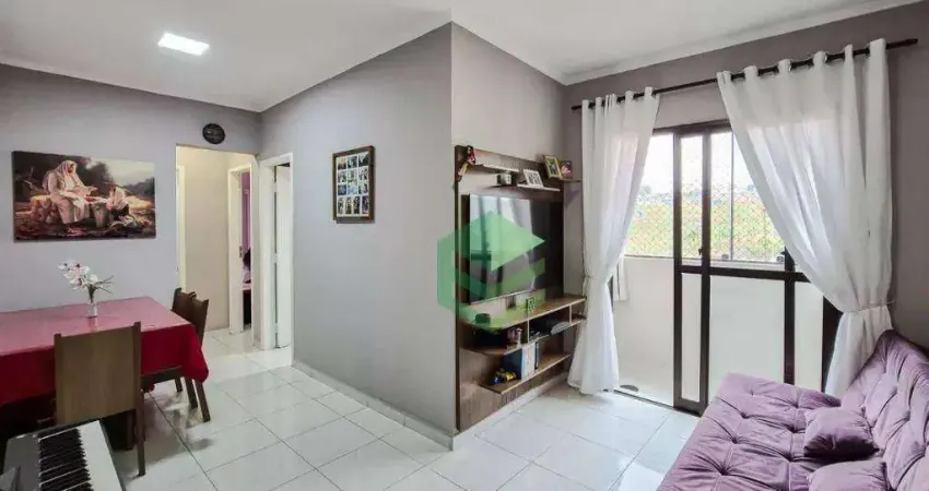 Apartamento com 3 dormitórios à venda, 68 m² por r$ 345.000,00 - nova petrópolis - são bernardo do campo/sp