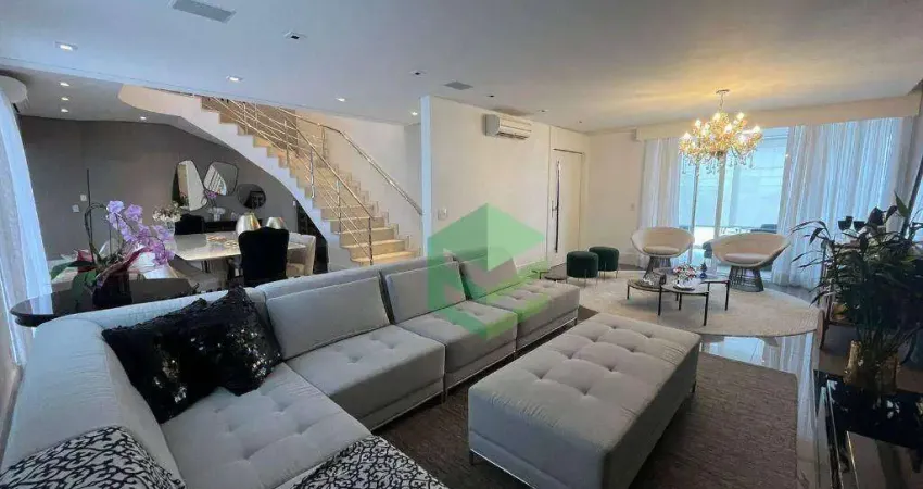 Cobertura com 4 dormitórios à venda, 477 m² por r$ 4.600.000,00 - centro - são bernardo do campo/sp