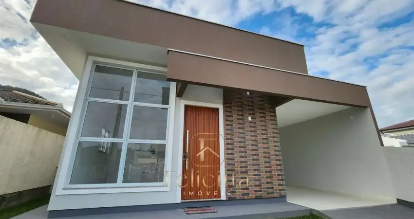 Casa com 03 dormitórios 01 suíte no loteamento lisboa lll em são josé/sc.