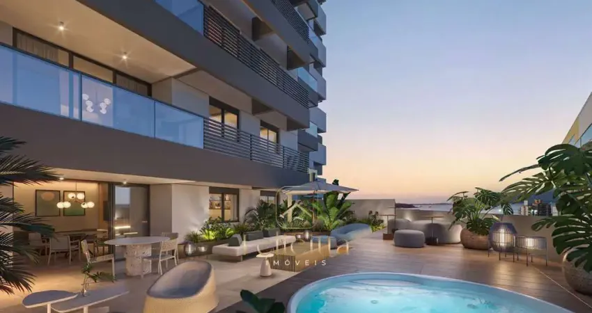 Apartamento com 02 dormitórios 01 suíte no bairro kobrasol em são josé/sc