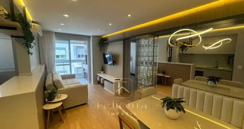 Apartamento com 02 dormitórios 01 suíte no bairro centro em são josé/sc