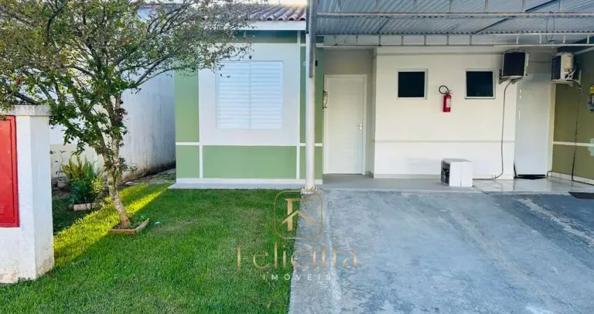 Casa geminada com 02 dormitórios 01 suite no bairro bela vista em palhoça/sc