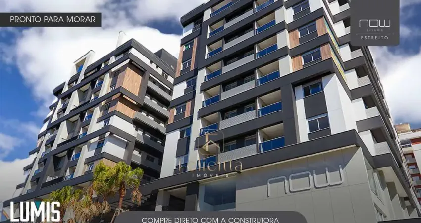 Apartamento com 02 dormitórios 02 suítes no estreito em florianópolis/sc.