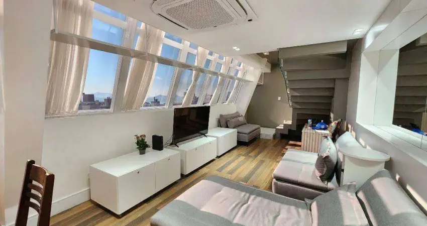 Cobertura com 2 dormitórios à venda, 93 m² por R$ 1.600.000 - Centro - Florianópolis/SC