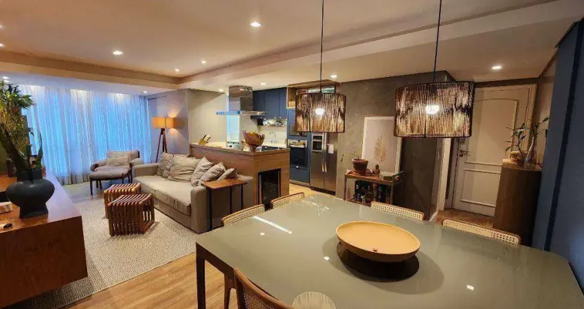 Apartamento com 3 dormitórios, 109 m² - venda por R$ 1.750.000,00 ou aluguel por R$ 8.400,00/mês - Coqueiros - Florianópolis/SC