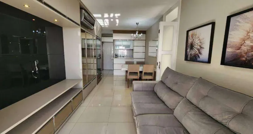 Apartamento com 3 dormitórios à venda, 77 m² por r$ 820.000,00 - costeira do pirajubaé - florianópolis/sc