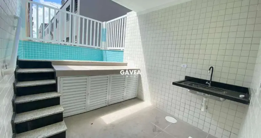 Casa com 3 quartos à venda no Embaré, Santos 