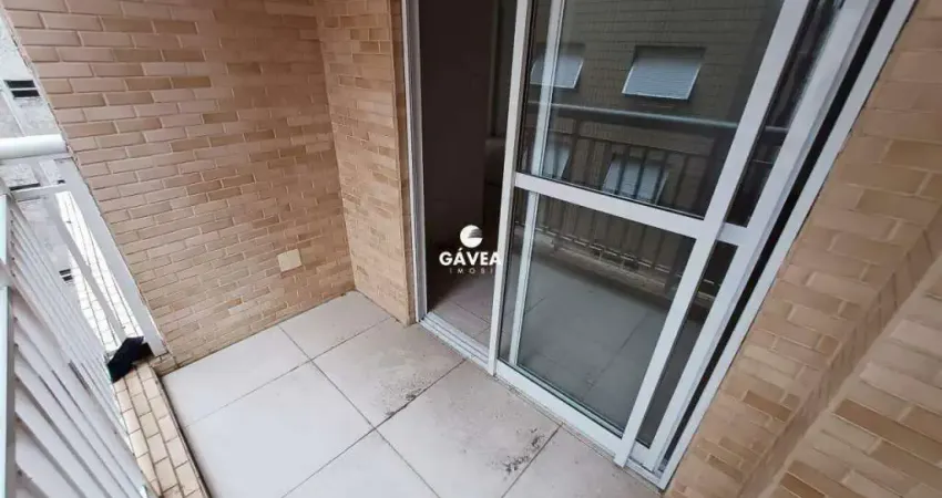 Apartamento 2 quartos com varanda 1 quadra da praia em santos