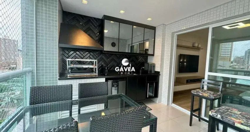 Apartamento com 3 quartos à venda no Gonzaga, Santos