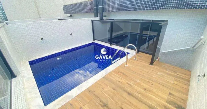 Casa com 3 quartos à venda no Embaré, Santos 