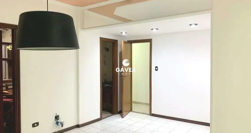 Apartamento com garagem fechada no bairro do gonzaga, em santos - sp