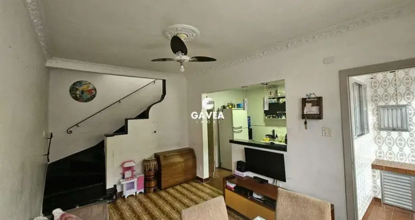 Casa com 2 quartos à venda no Macuco, Santos