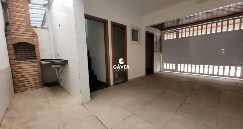 Casa com 2 quartos à venda no Embaré, Santos