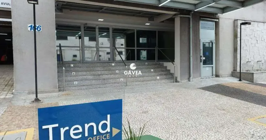 Conjunto comercial/sala para aluguel no vila mathias em santos.