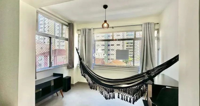 Apartamento com 1 quarto à venda no Embaré, Santos 