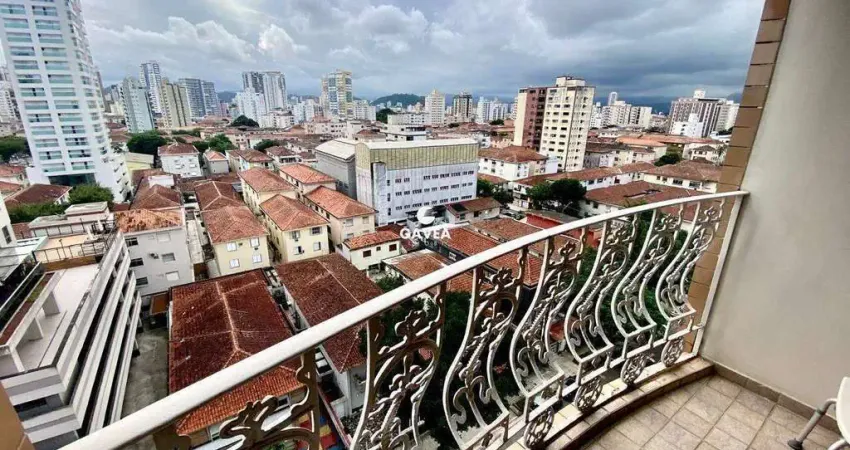 Apartamento com 3 quartos à venda no Embaré, Santos 