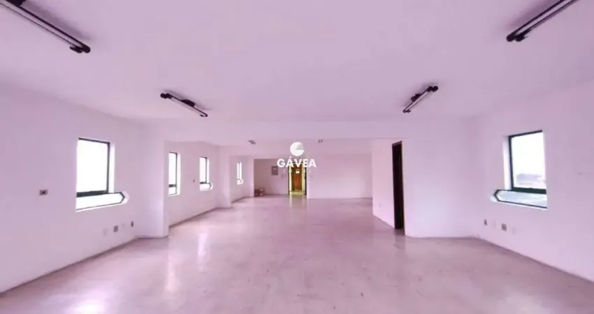 Conjunto comercial/sala para aluguel no vila mathias em santos.