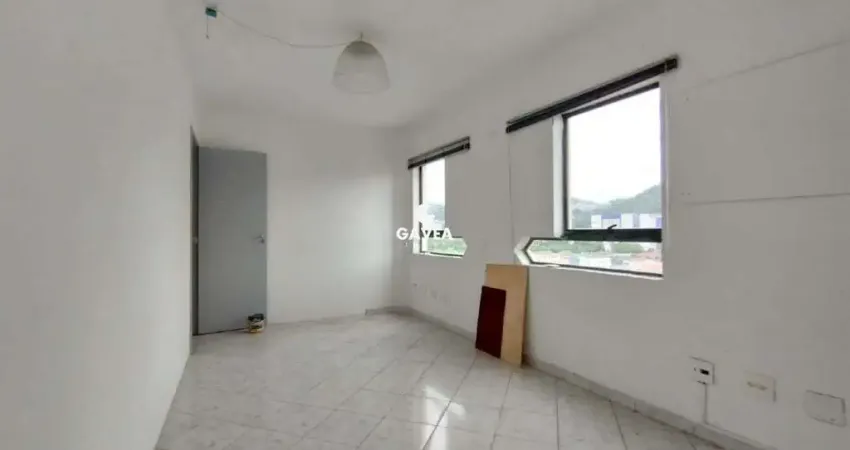 Conjunto comercial/sala para aluguel no vila mathias em santos.