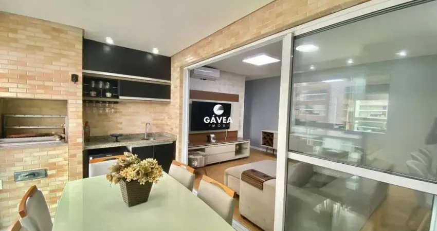 Apartamento com 2 quartos, sendo 1 suíte na ponta da praia - santos