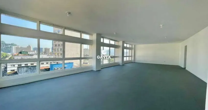 Sala comercial para alugar no Centro, Santos 
