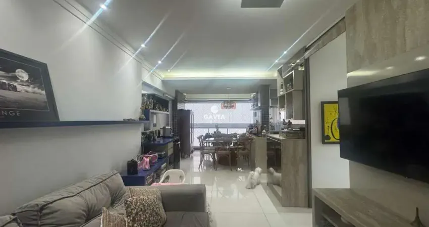 Apartamento 104,57 m² com vista para o mar, pompéia — santos | 3 dormitórios, 2 suítes