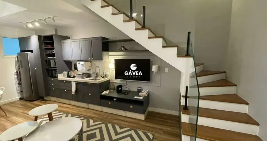 Flat com 2 quartos à venda no Gonzaga, Santos 