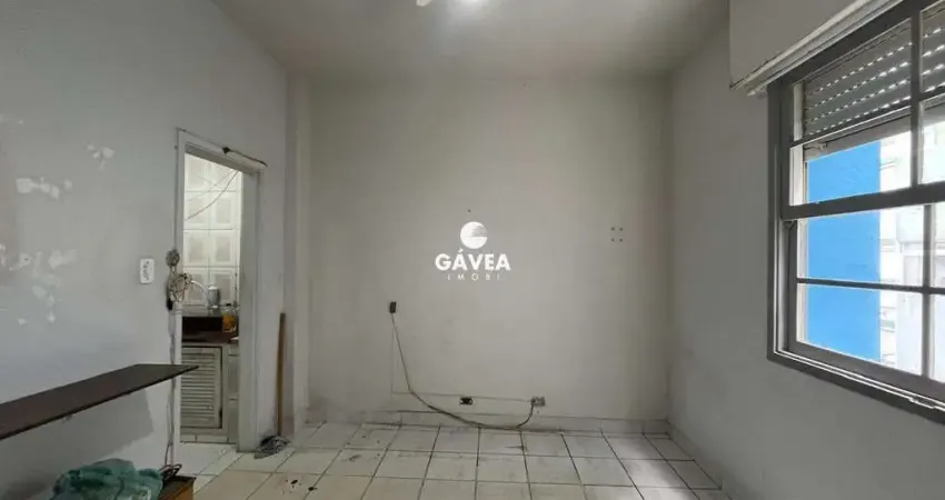 Apartamento residencial à venda em embaré, santos - 32 m², 1 dormitório, 1 vaga