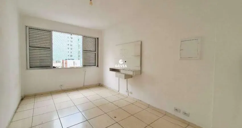 Apartamento com 1 quarto para alugar no José Menino, Santos 