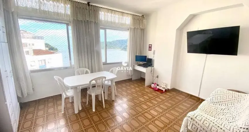 Living mobiliada com vista panorâmica para o mar - gonzaguinha são vicente