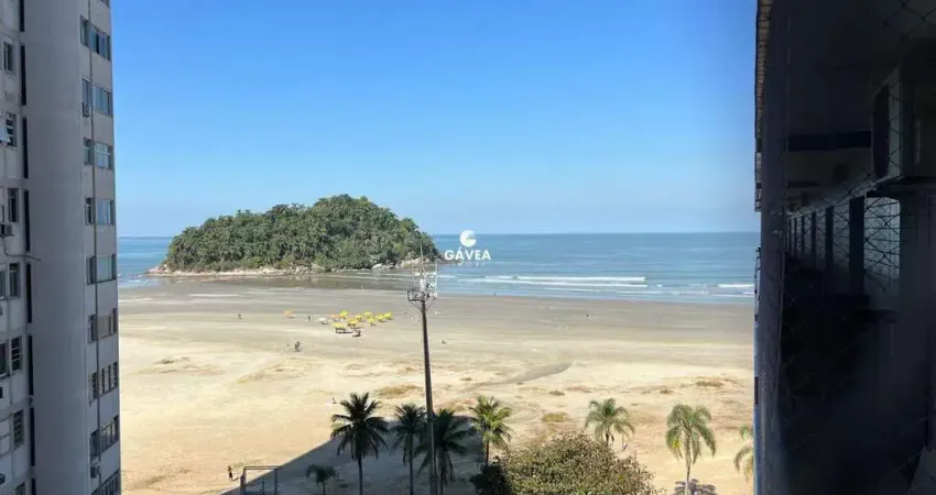 Apartamento 2 quartos com vista para o mar - santos | 90 m², mobiliado, 2 vagas