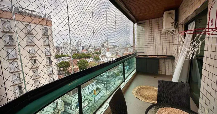 Apartamento com 3 quartos à venda no Embaré, Santos