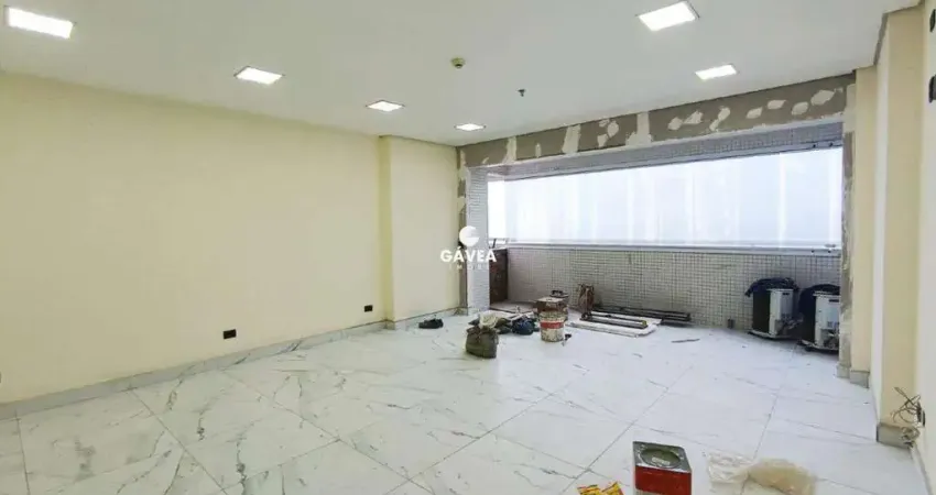 Conjunto comercial/sala para aluguel no centro em são vicente.