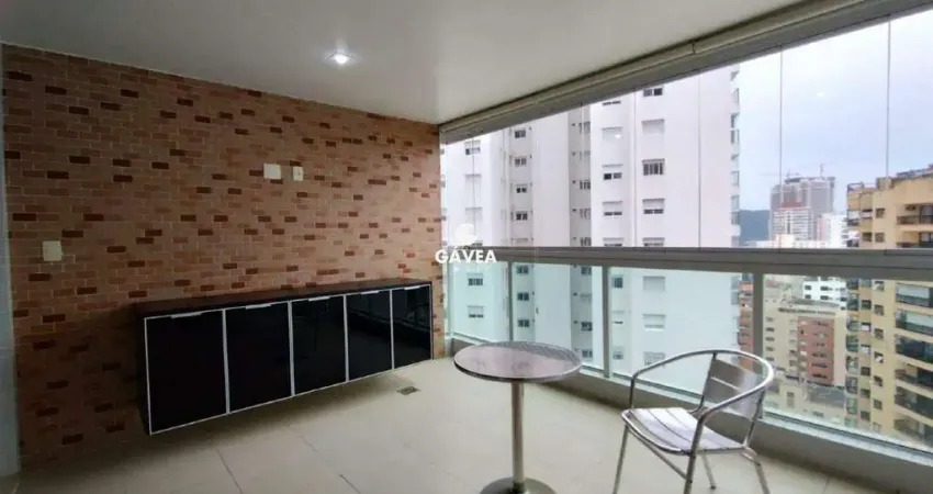 Apartamento com 3 quartos para alugar no Ponta da Praia, Santos
