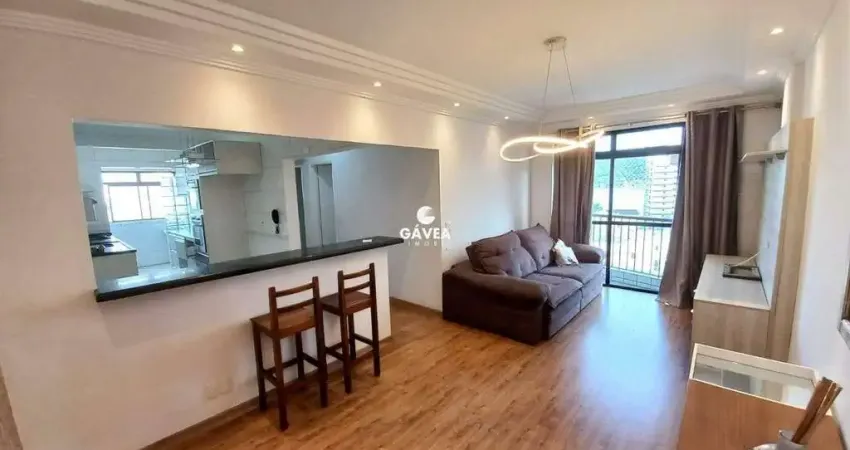 Apartamento 2 dormitórios 1 suíte 1 vaga itararé -são vicente -sp