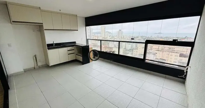 Apartamento de 1 quarto com vista para o mar