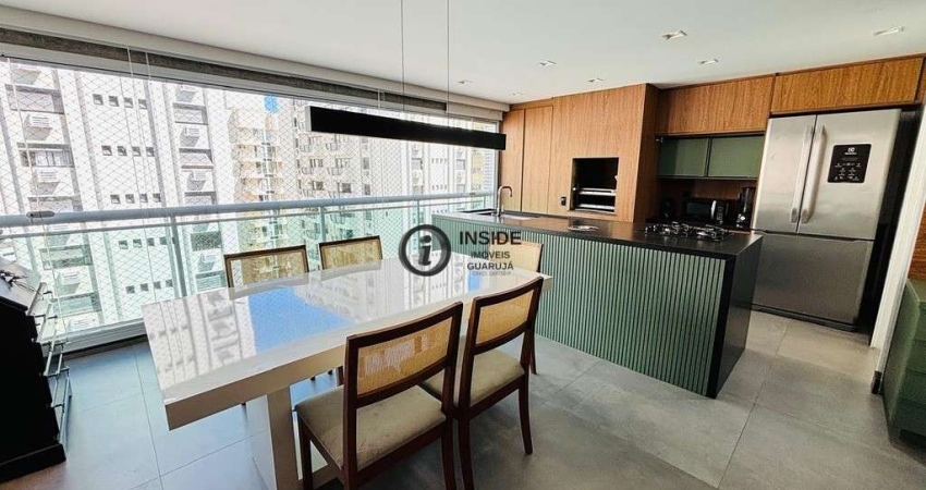 Apartamento de 3 quartos com varanda no guarujá