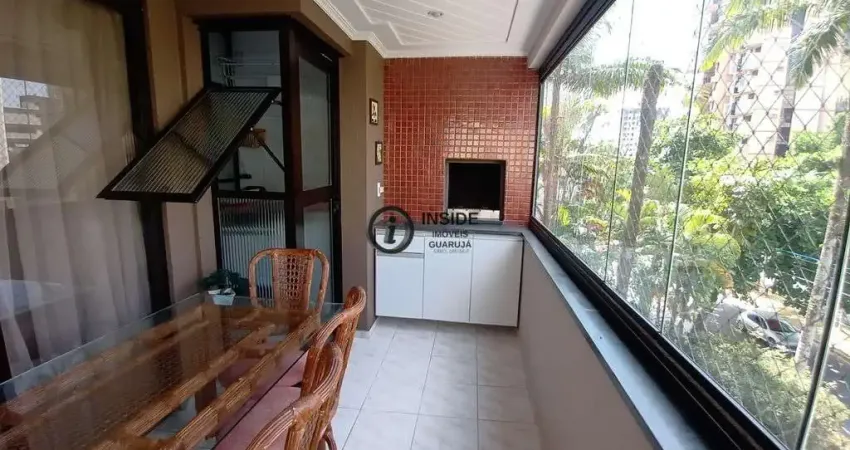 Apartamento com varanda gourmet a venda na enseada