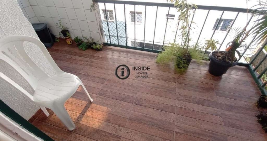 Apartamento na enseada a 2 quadras do mar