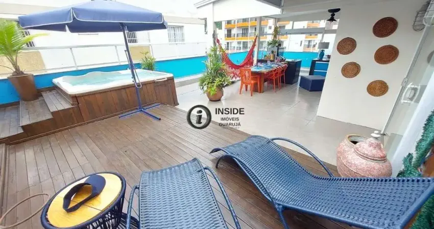 Cobertura com 4 quartos à venda na Rua Bandeirantes, 375, Enseada, Guarujá