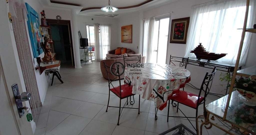 Cobertura com 2 quartos para alugar na Rua Ipomeia, 89, Enseada, Guarujá